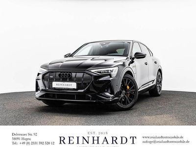 Gebraucht Audi e-tron Sportback Black Edition 230 kW (313 PS) 2022 Mythosschwarz metallic SUV