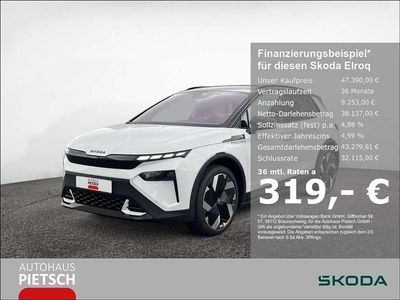 Gebraucht Skoda Elroq First Edition 210 kW (286 PS) 2025 Moonweiss metallic SUV