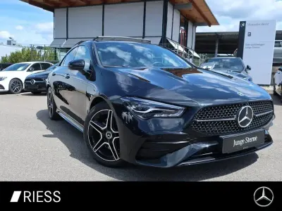 Gebraucht Mercedes CLA200 Premium 150 PS (110 kW) 2025 Kosmosschwarz Coupé