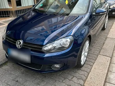 Gebraucht VW Golf VI Highline 122 PS (89 kW) 2009 Blau Kleinwagen