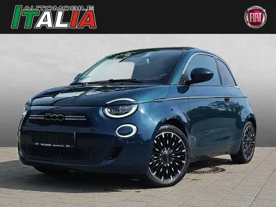 Gebraucht Fiat 500e La Prima 86 kW (118 PS) 2024 Ozean grün Cabrio