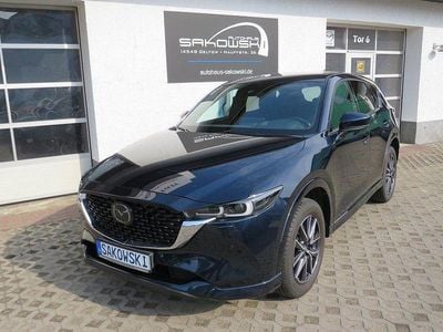 Gebraucht Mazda CX-5 Sports-Line 194 PS (142 kW) 2023 Deep crystal blue SUV
