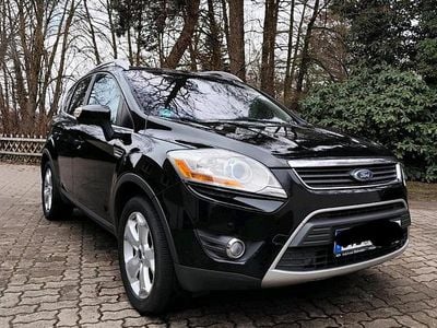 Gebraucht Ford Kuga Titanium 136 PS (100 kW) 2009 Schwarz SUV