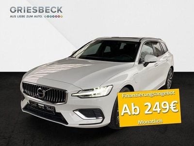 Gebraucht Volvo V60 Inscription 341 PS (250 kW) 2021 Ice white / solid Kombi