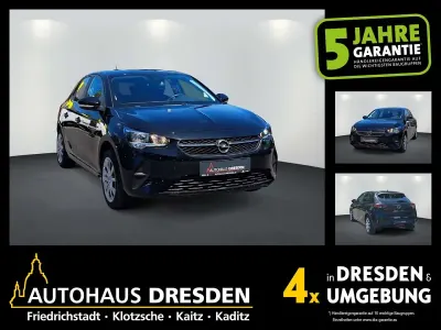 Gebraucht Opel Corsa-e Edition 100 kW (136 PS) 2022 Diamant schwarz Kleinwagen