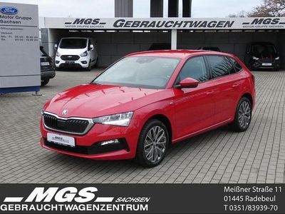 Gebraucht Skoda Scala Clever 95 PS (69 kW) 2021 Velvetrot metallic Kleinwagen