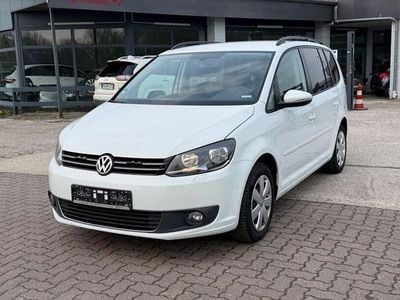 Gebraucht VW Touran Comfortline 116 PS (85 kW) 2014 Weiß Van / Kleinbus
