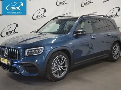 Second-hand Mercedes GLB35 AMG 306 CP (225 kW) 2022 Albastru SUV