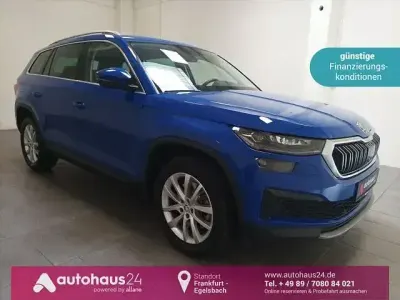 Brugt Skoda Kodiaq Style 150 HK (110 kW) 2022 Blå SUV