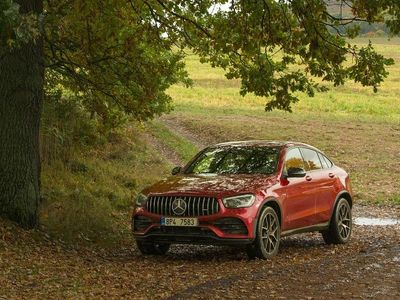 Gebraucht Mercedes GLC43 AMG AMG 390 PS (286 kW) 2021 Rot Coupé