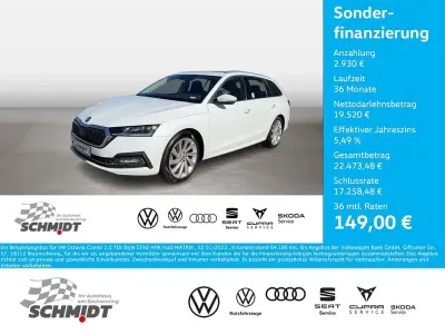 Gebraucht Skoda Octavia Style 116 PS (85 kW) 2023 Weiß Kombi