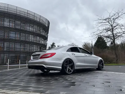 Begagnad Mercedes CLS500 AMG 408 HK (300 kW) 2012 Silver Sportkupé