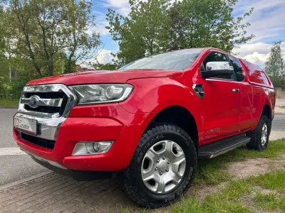 Używany Ford Ranger Limited 160 KM (117 kW) 2016 Czerwony Pickup