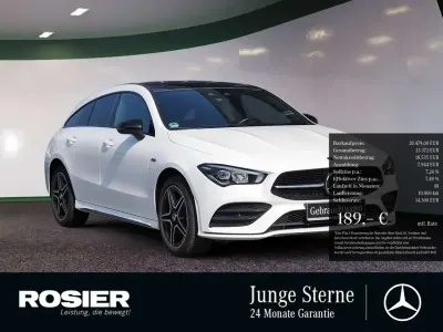 Gebraucht Mercedes CLA250 Edition 160 PS (117 kW) 2021 Weiss / polarweiß Limousine