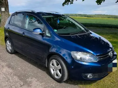 Gebraucht VW Golf Plus Cross Team 122 PS (89 kW) 2010 Blau Van / Kleinbus