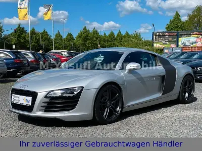 Gebraucht Audi R8 Coupé 420 PS (308 kW) 2008 Eissilber metallic sideblade a Coupé