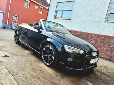 Gebraucht Audi A3 Cabriolet S-Line 150 PS (110 kW) 2015 Schwarz Cabrio