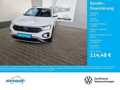 Gebraucht VW T-Roc Move 110 PS (80 kW) 2023 Pure white (metallic) SUV