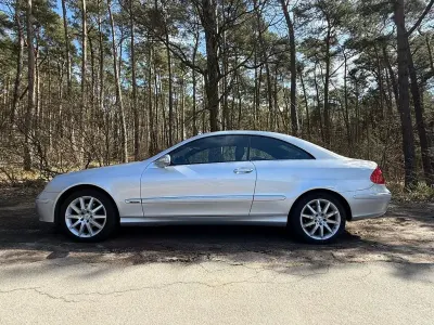 Używany Mercedes CLK200 163 KM (119 kW) 2006 Srebrny Coupe