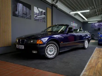 Gebraucht BMW 318 116 PS (85 kW) 1998 Orientblau metallic  317 Cabrio
