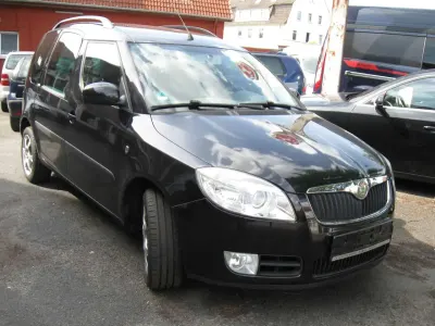 Gebraucht Skoda Roomster Style 105 PS (77 kW) 2006 Schwarzmagic perleffekt Van / Kleinbus