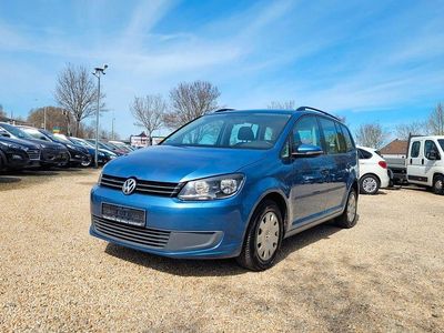 Second-hand VW Touran Trendline 105 CP (77 kW) 2011 Albastru Monovolum