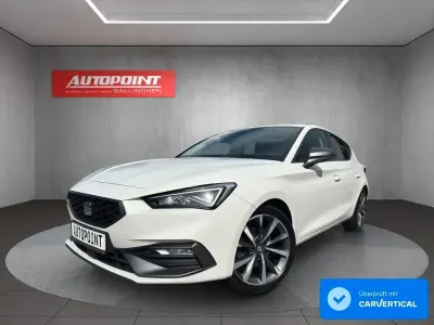 Gebraucht Seat Leon Design 150 PS (110 kW) 2021 Weiß Limousine