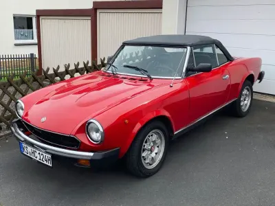 Gebraucht Fiat 124 Spider Classica 105 PS (77 kW) 1982 Rot Cabrio