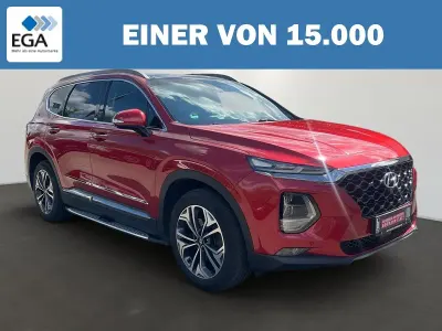 Gebraucht Hyundai Santa Fe Premium 200 PS (147 kW) 2020 Rot SUV
