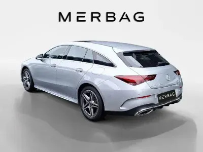 Gebraucht Mercedes CLA250e AMG Line Premium Plus 218 PS (160 kW) 2024 Silber Coupé