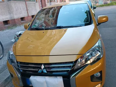 Usata Mitsubishi Space Star 71 CV (52 kW) 2022 Giallo Utilitaria