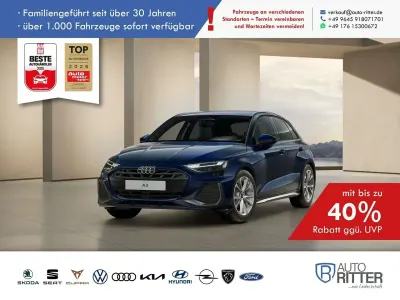 Neu Audi A3 S-Line 150 PS (110 kW) 2026 Blau Limousine