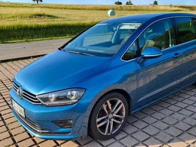Gebraucht VW Golf Sportsvan Highline 150 PS (110 kW) 2015 Blau Van / Kleinbus