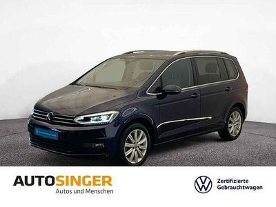 Gebraucht VW Touran Highline 150 PS (110 kW) 2024 Blau Van / Kleinbus