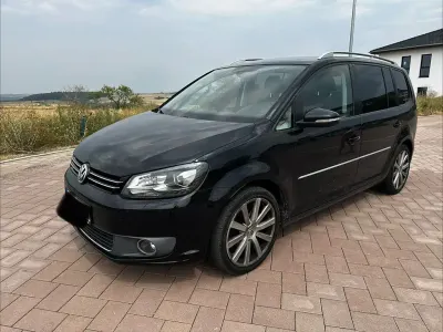 Gebraucht VW Touran Highline 170 PS (125 kW) 2012 Schwarz Van / Kleinbus