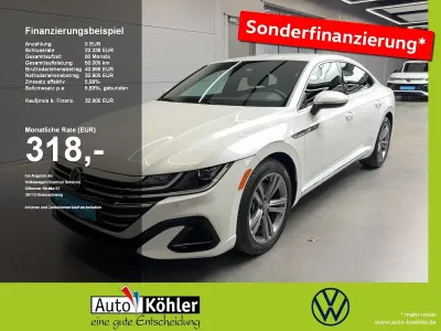 Neu VW Arteon R-line 320 PS (235 kW) 2025 Oryxweiß perlmutteffetk / titanschwarz Limousine
