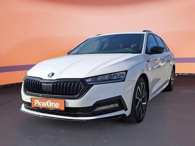 Usata Skoda Octavia SportLine 150 CV (110 kW) 2022 Bianco Station wagon