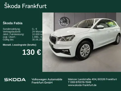 Nuova Skoda Fabia Essence 80 CV (58 kW) 2026 Bianco Berlina