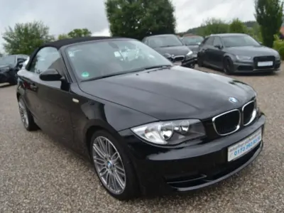 Gebraucht BMW 118 Cabriolet Sport Line 143 PS (105 kW) 2008 Schwarz Cabrio