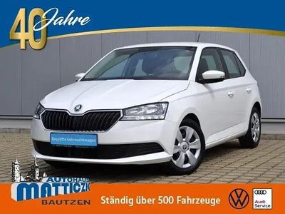 Gebraucht Skoda Fabia Ambition 95 PS (69 kW) 2021 Weiß (candyweiß) Kleinwagen
