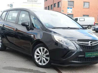 Gebraucht Opel Zafira Tourer Active 131 PS (96 kW) 2014 Schwarz Van / Kleinbus