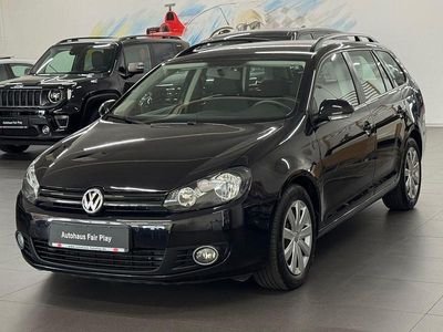 Gebraucht VW Golf VI 105 PS (77 kW) 2010 Schwarz Kleinwagen