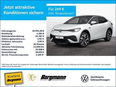 Gebraucht VW ID.5 Pro Performance 150 kW (204 PS) 2022 Gletscherweiß metallic (metallic) SUV