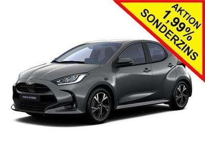 Neu Toyota Yaris Hybrid 116 PS (85 kW) 2025 Schwarz Kleinwagen
