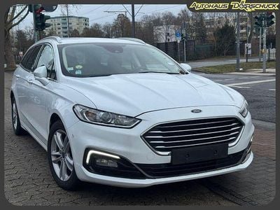 Gebraucht Ford Mondeo Titanium 150 PS (110 kW) 2019 Weiß (frostweiß) Kombi