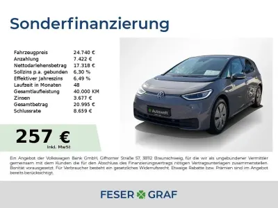 Gebraucht VW ID.3 Pro Performance 150 kW (204 PS) 2022 Grau Kleinwagen