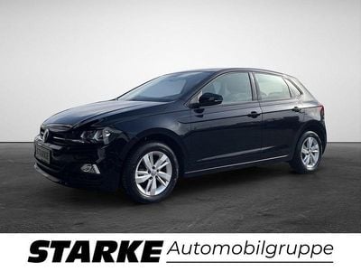 Gebraucht VW Polo Comfortline 95 PS (69 kW) 2020 Schwarz Kleinwagen