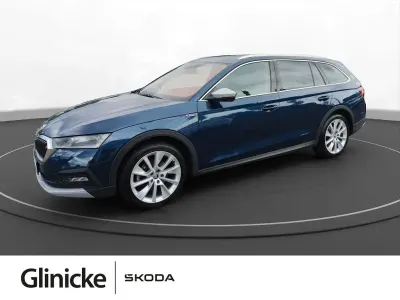 Gebraucht Skoda Octavia Scout 4x4 190 PS (139 kW) 2023 Lavablau metallic Kombi