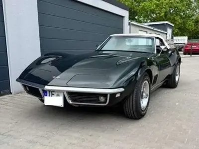 Gebraucht Chevrolet Corvette C3 351 PS (258 kW) 1968 Grün Cabrio