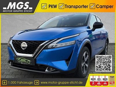 Gebraucht Nissan Qashqai N-Connecta 158 PS (116 kW) 2023 Magnetic blue / black metallic SUV